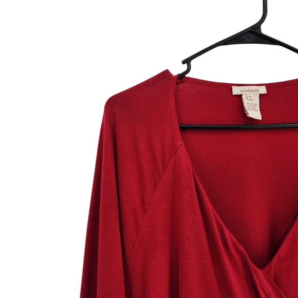 Sundace Women's Faux Wrap Long Sleeve Top - XL - Picture 2 of 7